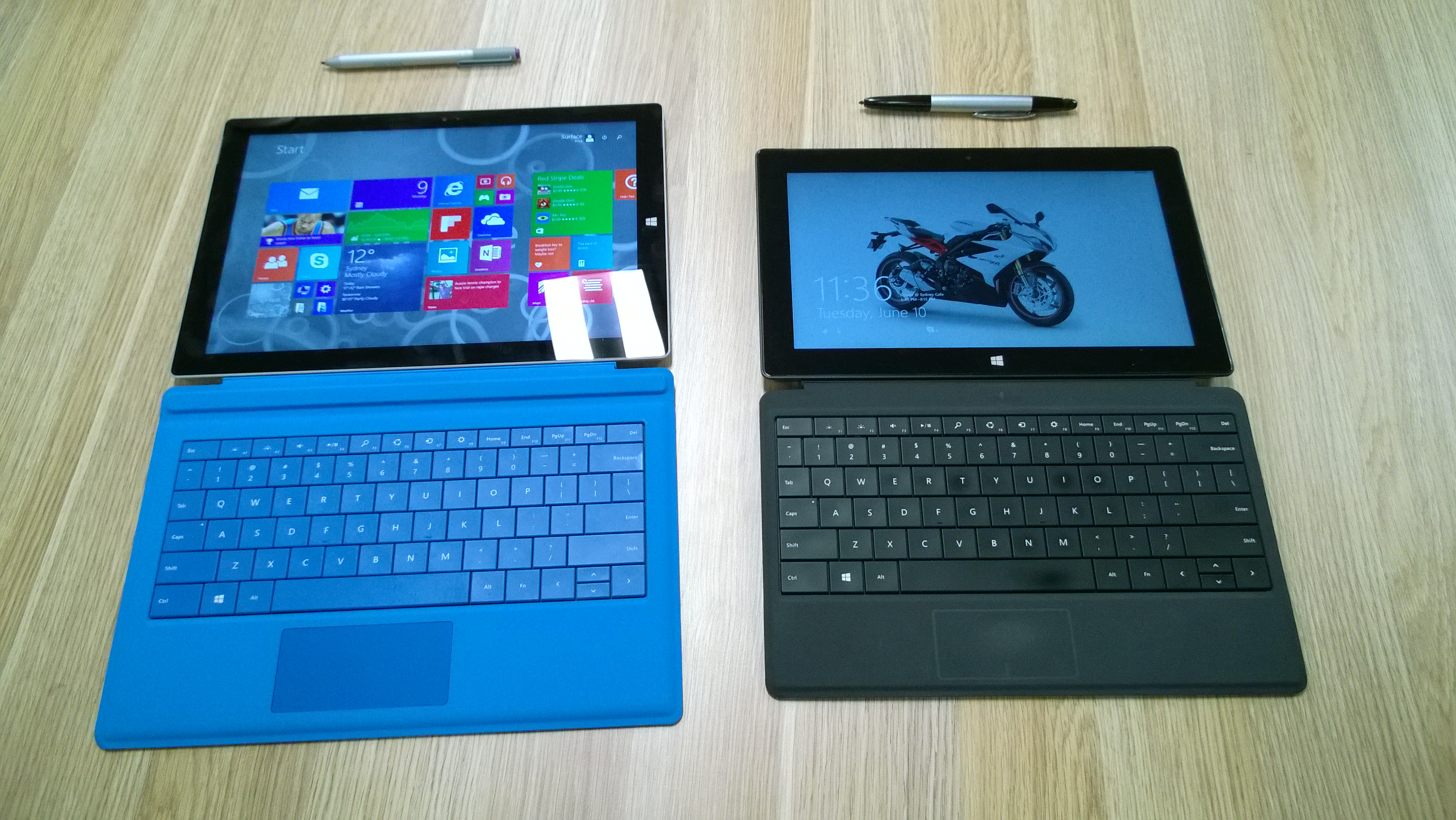 Surface Pro3 and Surface Pro 2