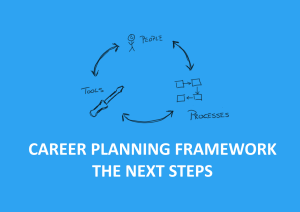 Career Planning Framework - Next Steps